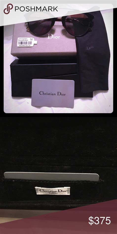 dior glasses warranty|Dior return label.